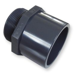 uPVC solvent weld male adapter 25mm x 25mm