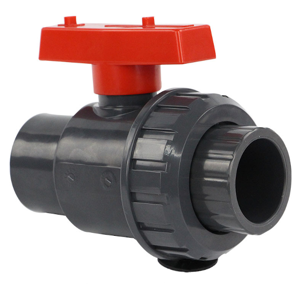single union socketed ball valve