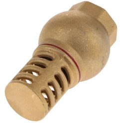 heavy duty brass foot valve