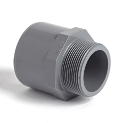 upvc solvent weld male adaptor
