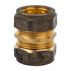 COMP BRASS COUPLER CXC 22MM SABS