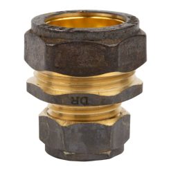 COMP BRASS COUPLER CXC 22MX15MM SABS