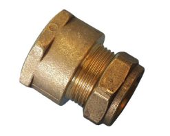 COMP BRASS COUPLER CXFI 22MM 3/4INCH SABS