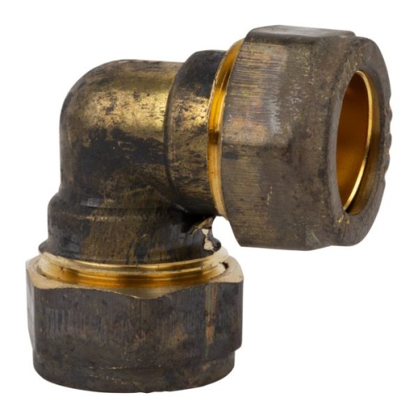 COMP BRASS ELBOW 90D CXC 15MM SABS