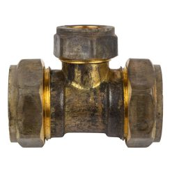 COMP BRASS TEE CXCXC 22X22X15MM SABS