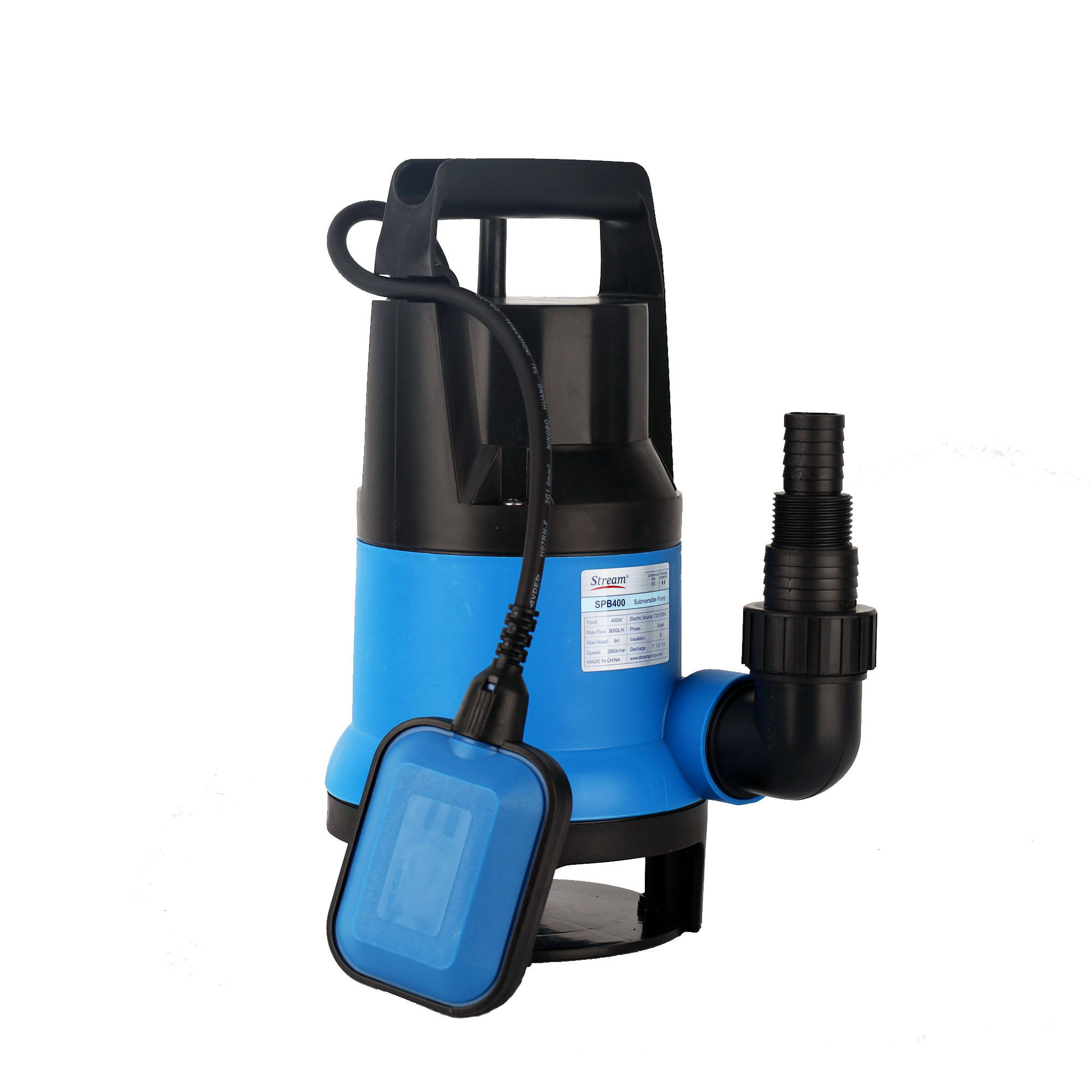 Stream SPB750 0.75kw 230V Submersible Dirty Water Pump with float switch - Image 8