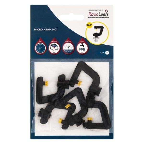 MICRO HEAD 360 YEL PK 5