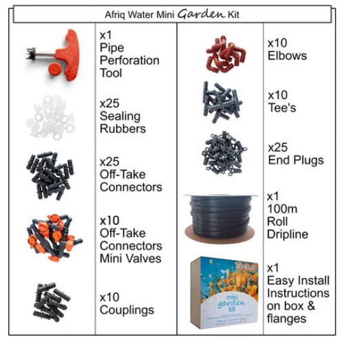 Mini Garden Dripline Irrigation Kit 100m - Image 4