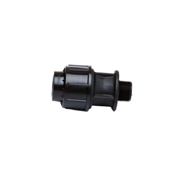 HDPE compression fittings male adapter