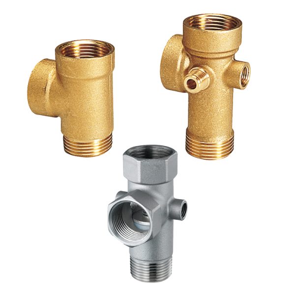 PENTAX 3 WAY BRASS CONNECTOR 1"