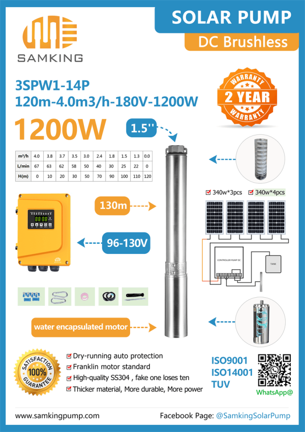 SamKing A/D-3SPW1-14P Pump/Motor/Controller - Image 2