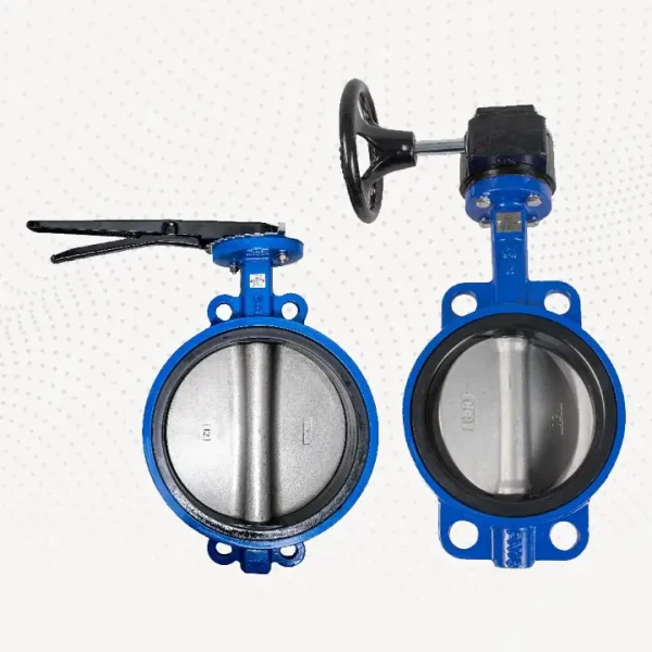 Sanspar Chrome Plated Pinned Disc Butterfly Valve 50mm