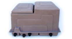 Combi with Base - 1250mm x 800mm x 850mm