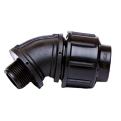 Compression fitting 45° 25mmX1/2inch Male elbow