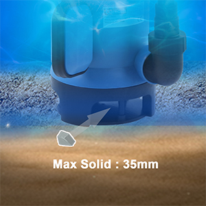 Stream SPB750 0.75kw 230V Submersible Dirty Water Pump with float switch - Image 13