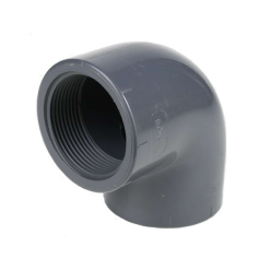upvc solvent weld female threaded 90 degree elbow