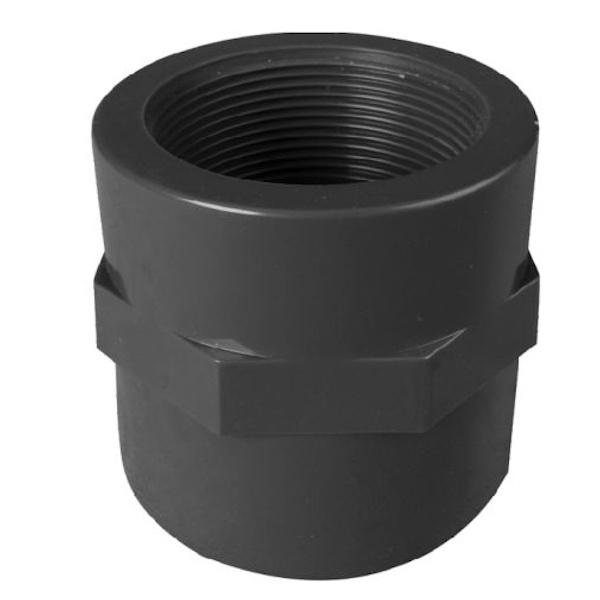 female upvc solvent weld fitting with female thread