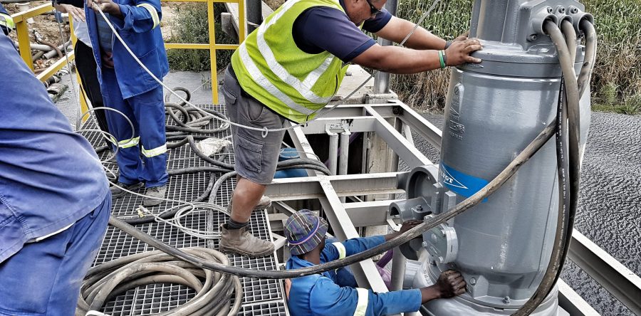 Submersible pump installations