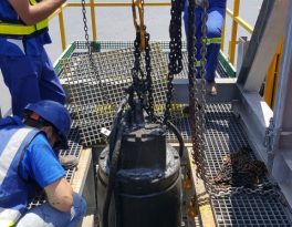 Water pump installations